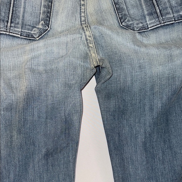 Rock & Republic Light Blue Flare Leg Jeans Size 32 - Picture 5 of 14